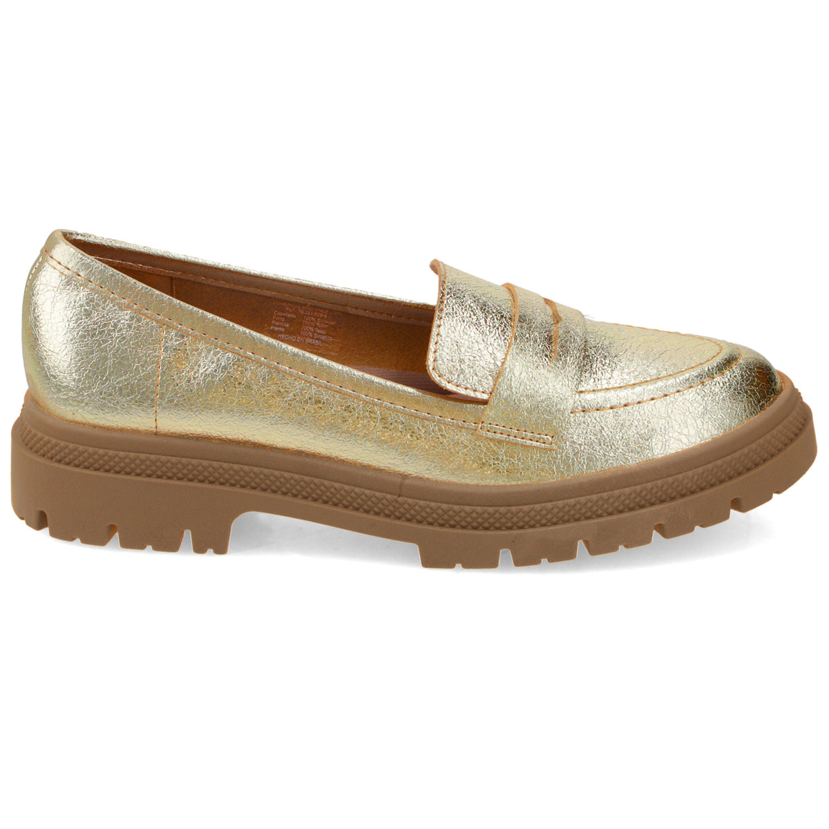 Mocasin Dorado Moleca