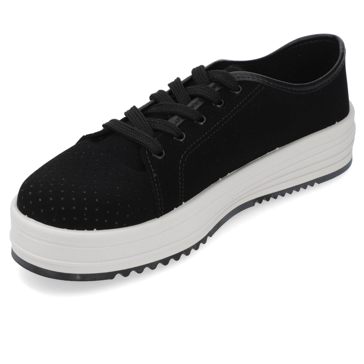 Zapatilla Casual Mujer Moleca Negro