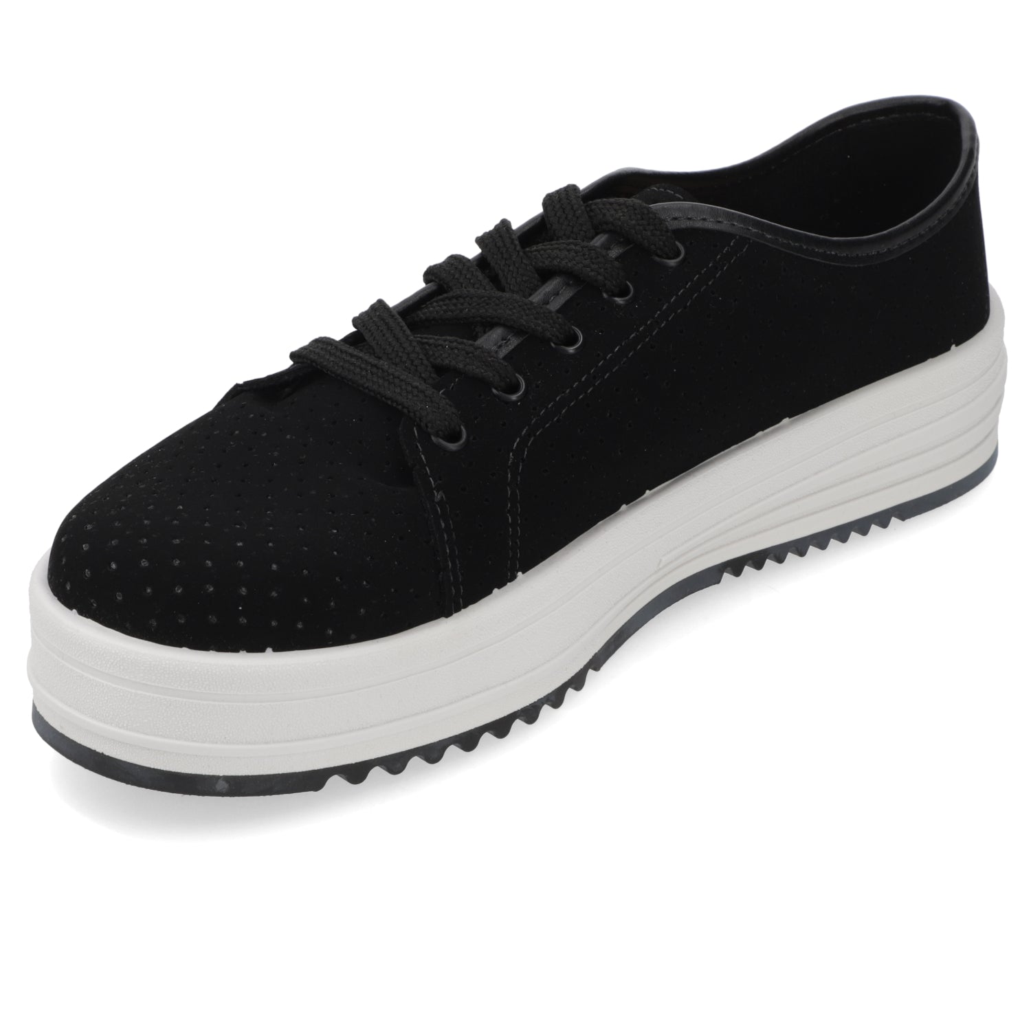 Zapatilla Casual Mujer Moleca Negro