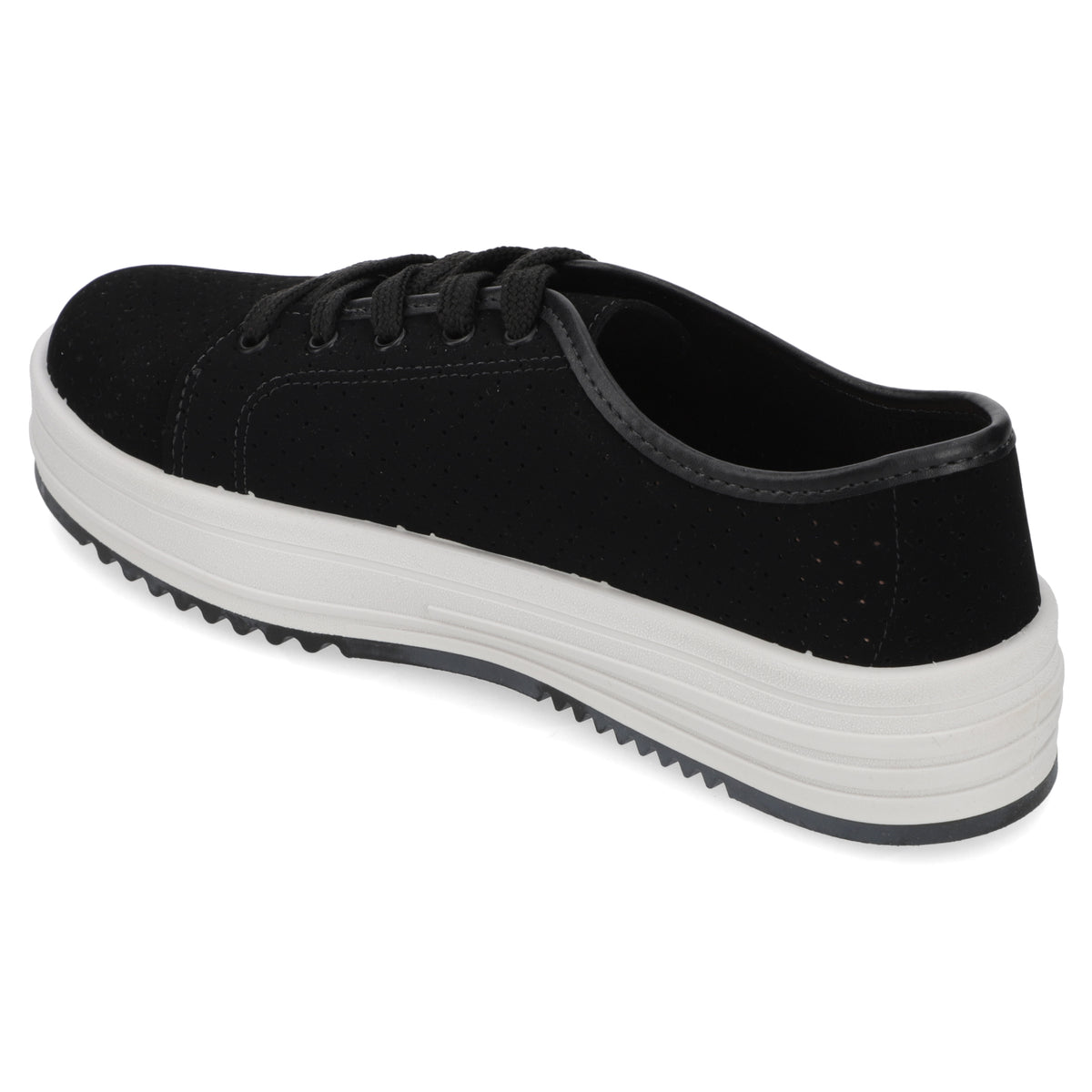 Zapatilla Casual Mujer Moleca Negro