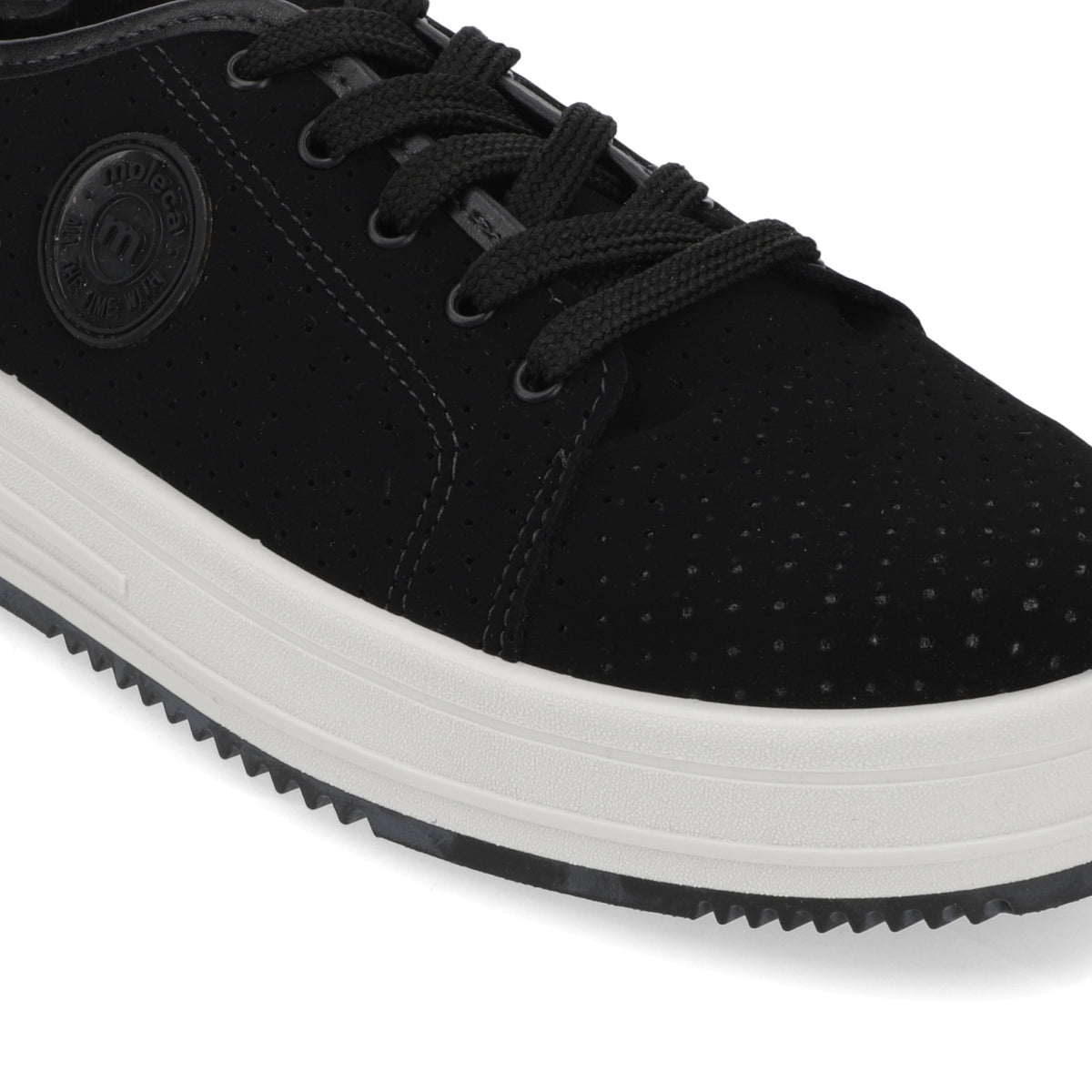 Zapatilla Casual Mujer Moleca Negro