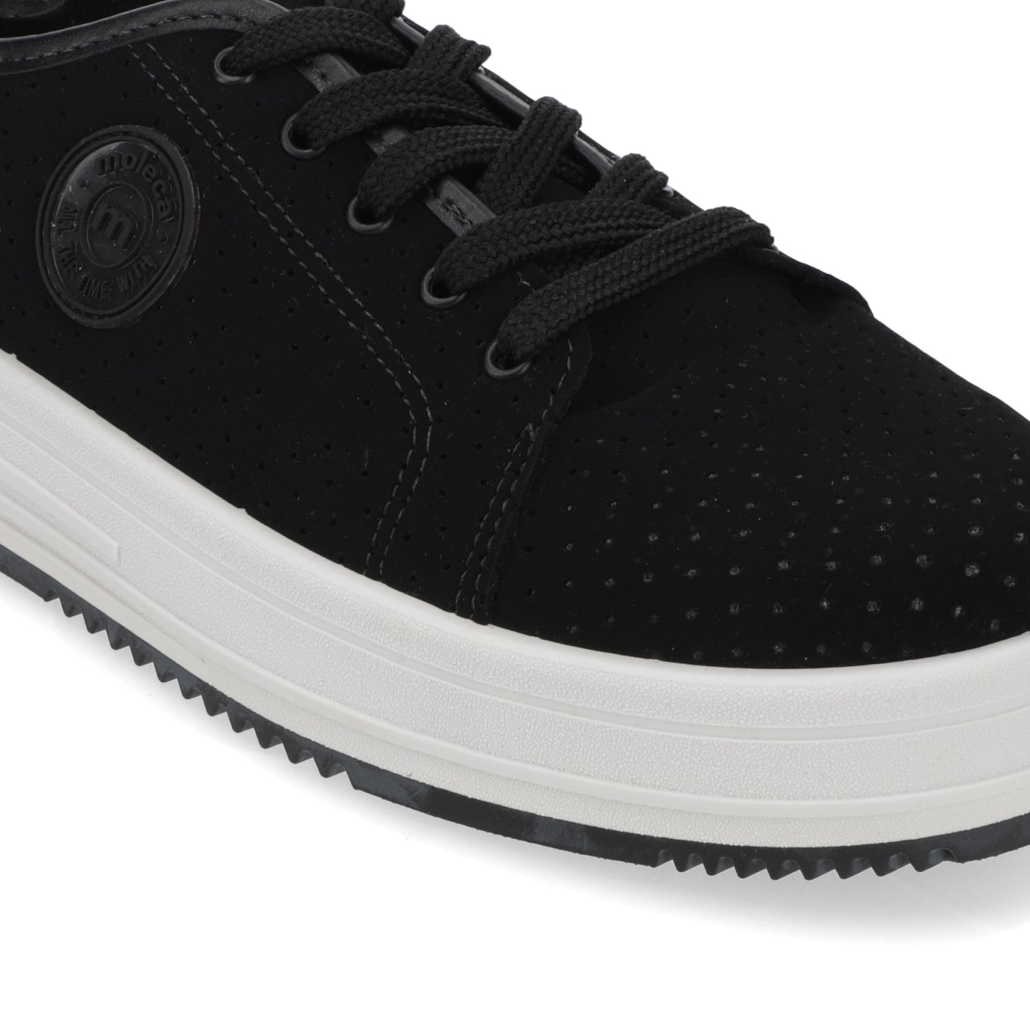 Zapatilla Casual Mujer Moleca Negro