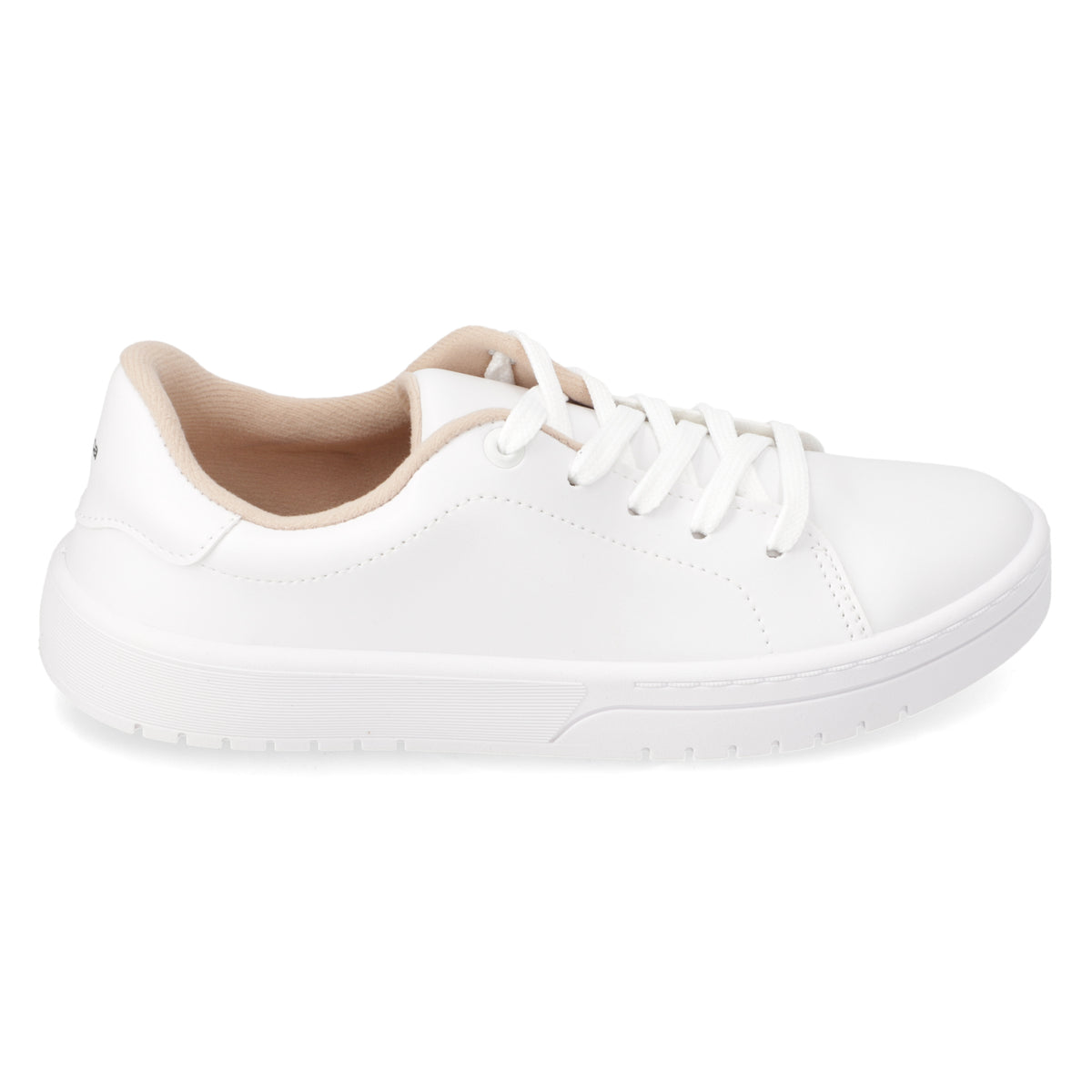 Zapatillas Casuales Blanco Moleca 35 / Blanco