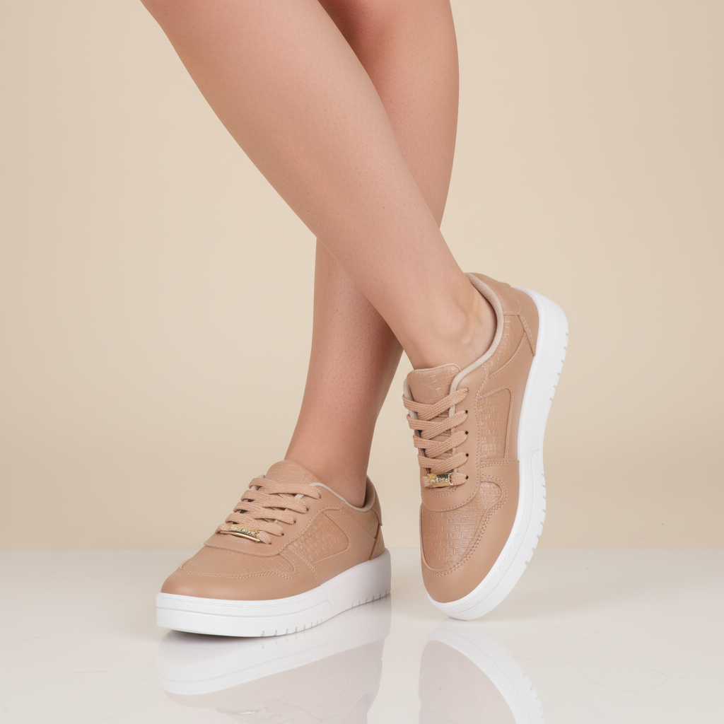 Zapatilla Casual Nude Moleca