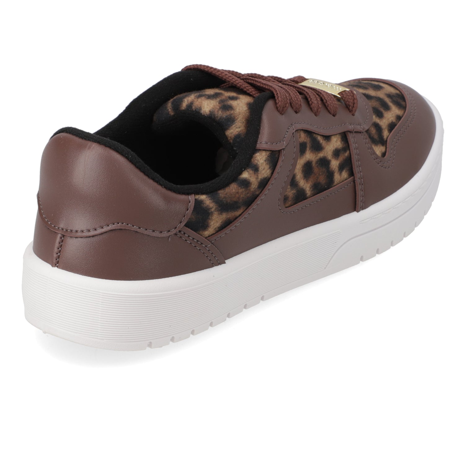 Zapatillas Casuales Animal Print Moleca 35 / Animal Print