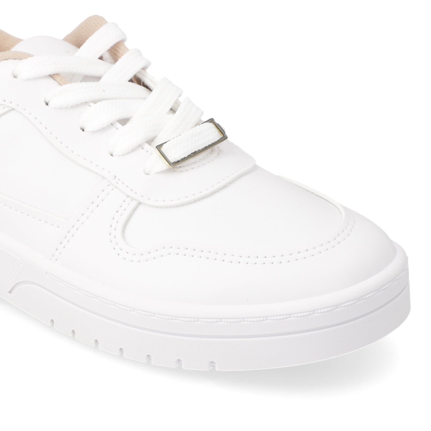 Zapatillas Casuales Blanco Moleca 35 / Blanco