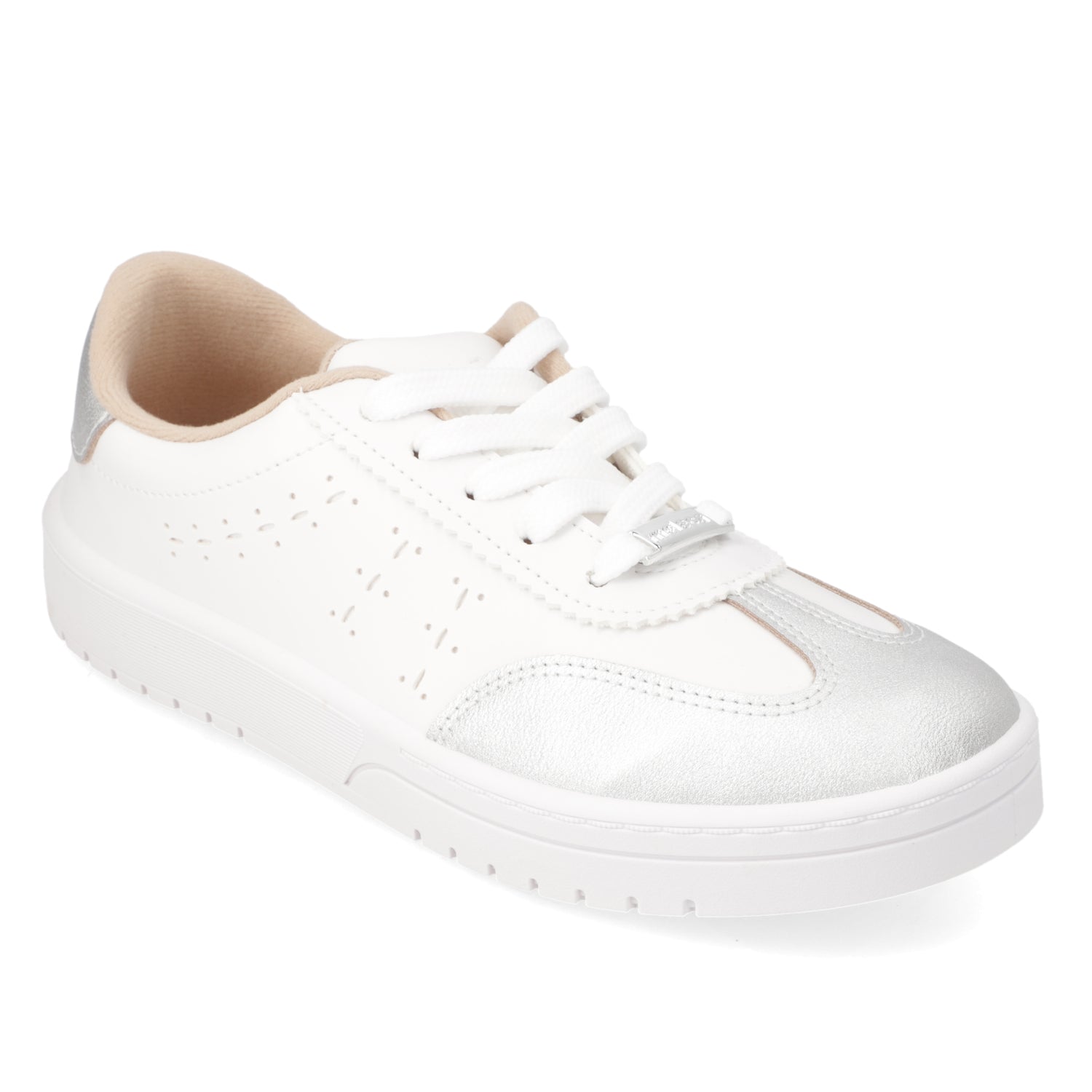 Zapatilla Casual Blanco Moleca 35 / Blanco