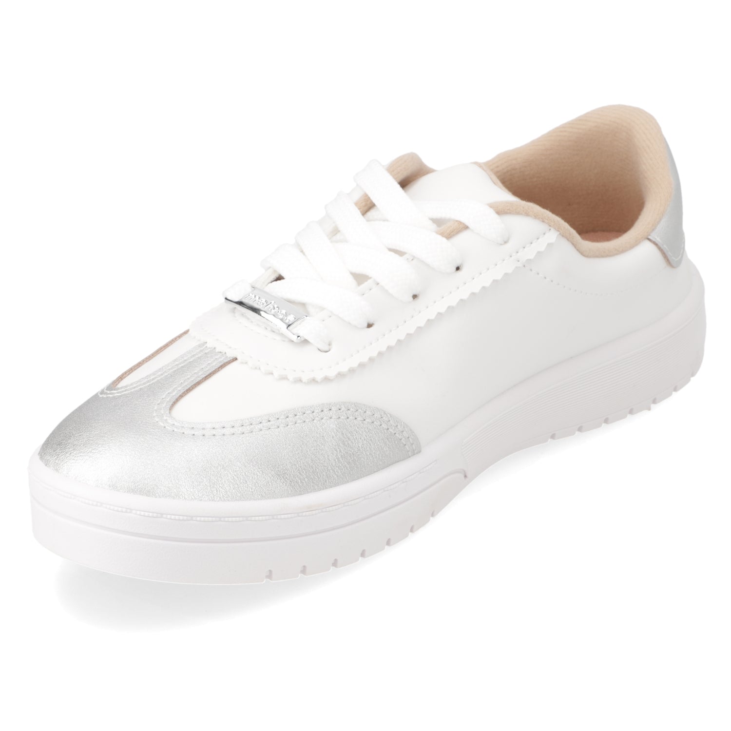 Zapatilla Casual Blanco Moleca 35 / Blanco