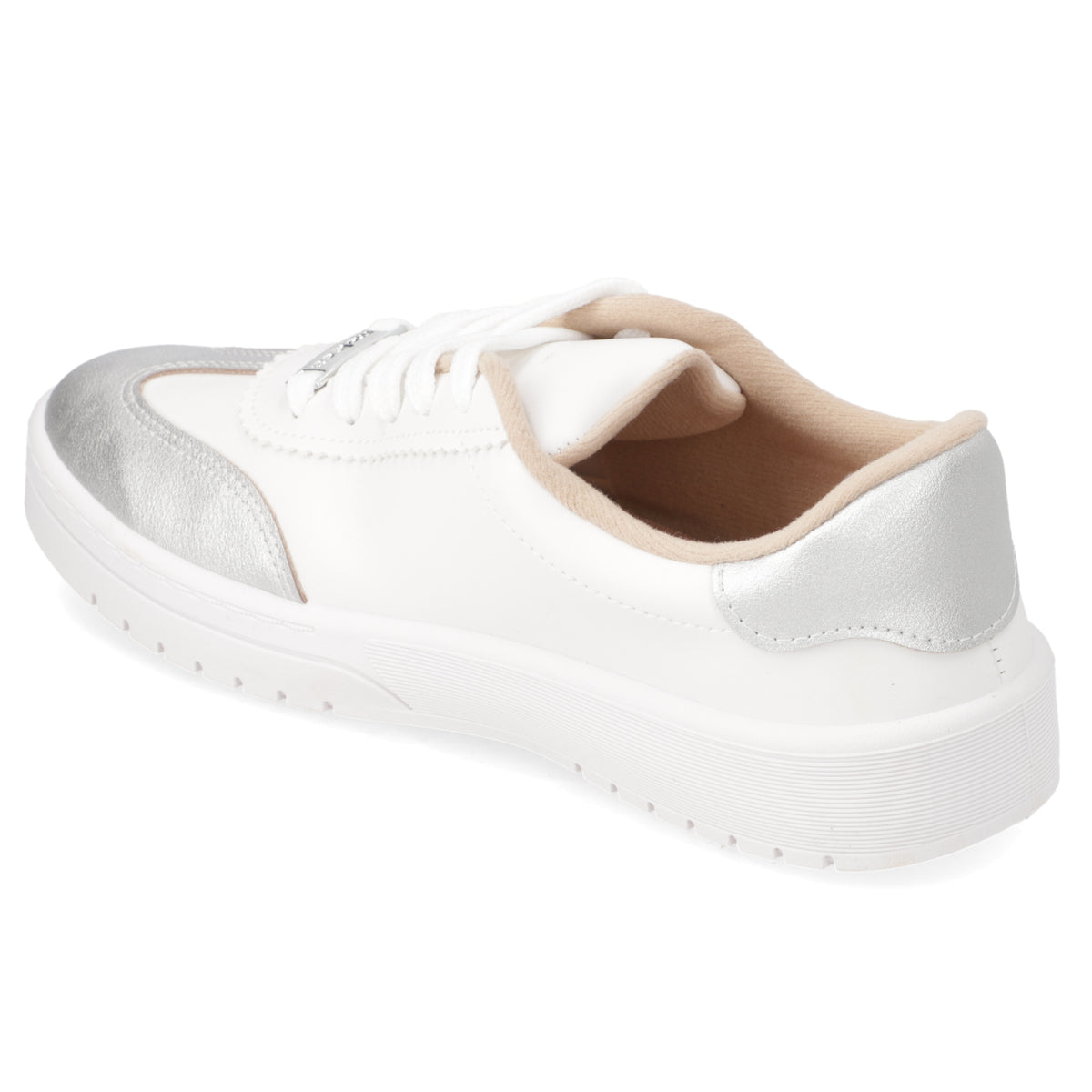 Zapatilla Casual Blanco Moleca 35 / Blanco