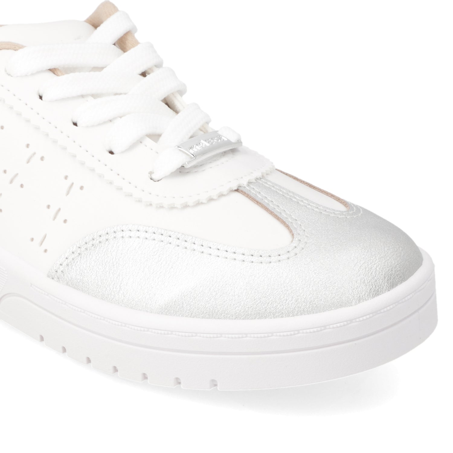 Zapatilla Casual Blanco Moleca 35 / Blanco