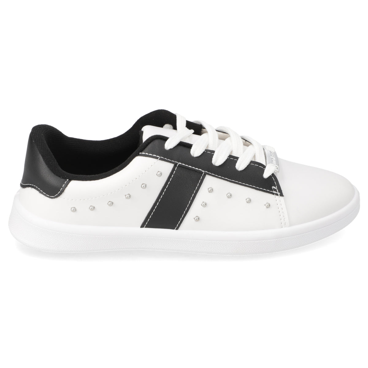 Zapatilla Casual Blanco Moleca 35 / Blanco