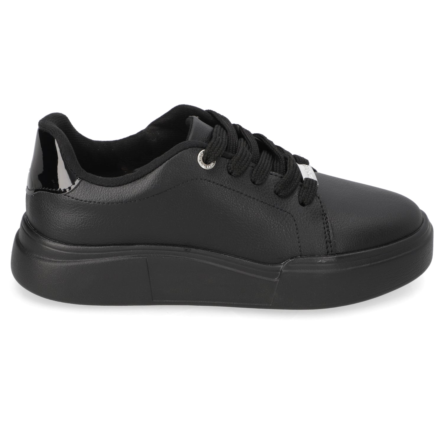 Zapatillas Casuales Negro Moleca 35 / Negro