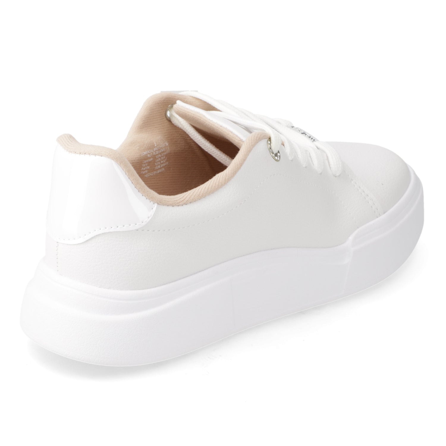 Zapatilla Casual Moleca Blanco