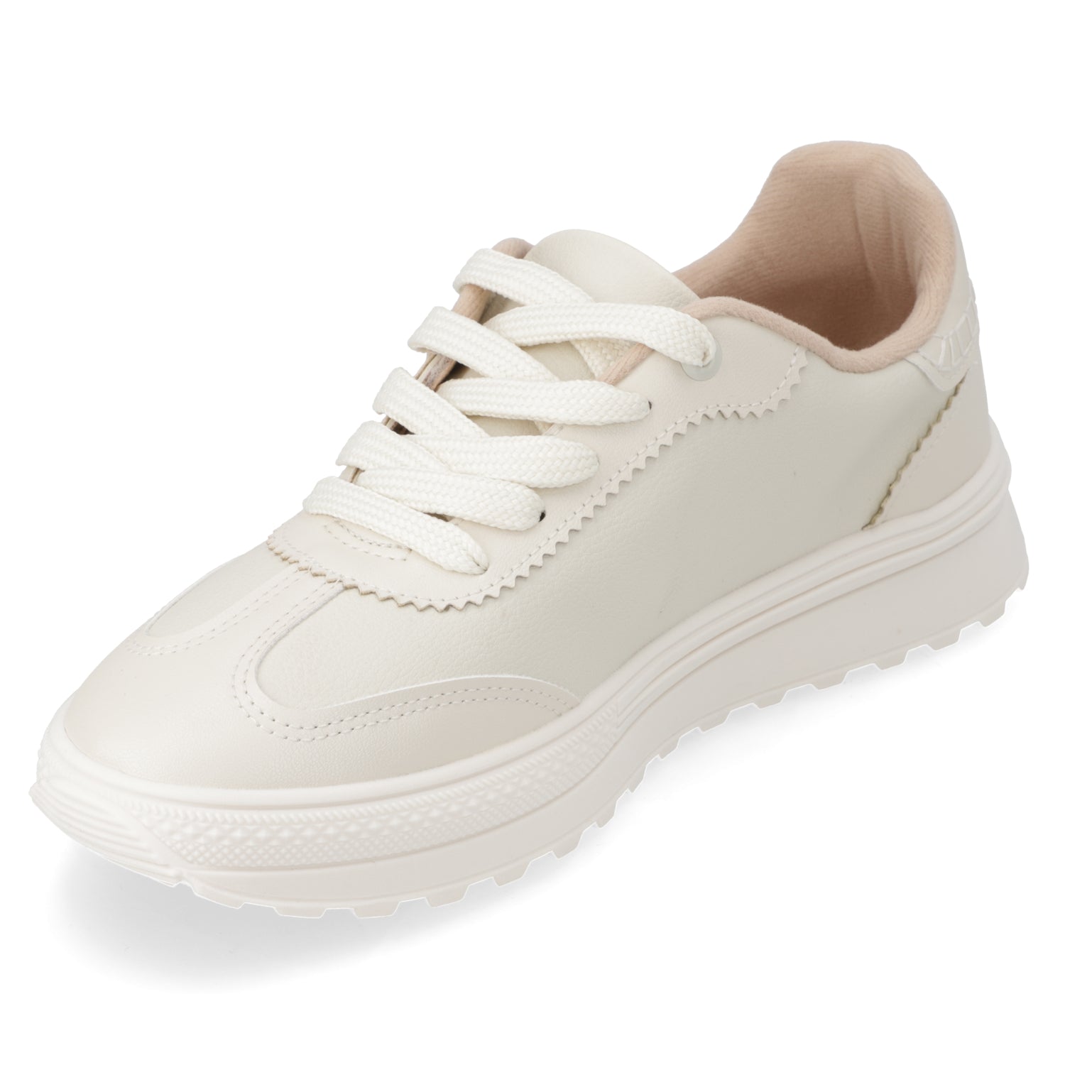 Zapatilla Casual Blanco Moleca 35 / Blanco