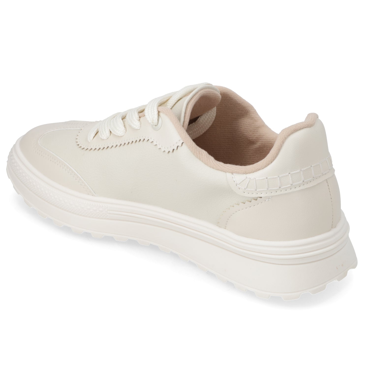 Zapatilla Casual Blanco Moleca 35 / Blanco