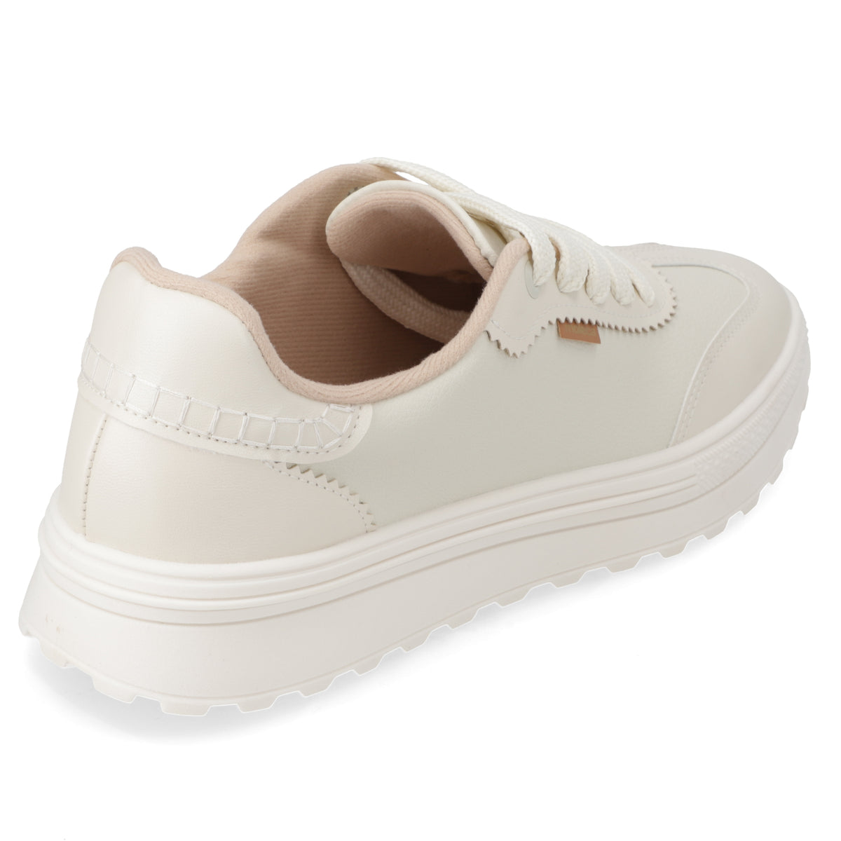 Zapatilla Casual Blanco Moleca 35 / Blanco