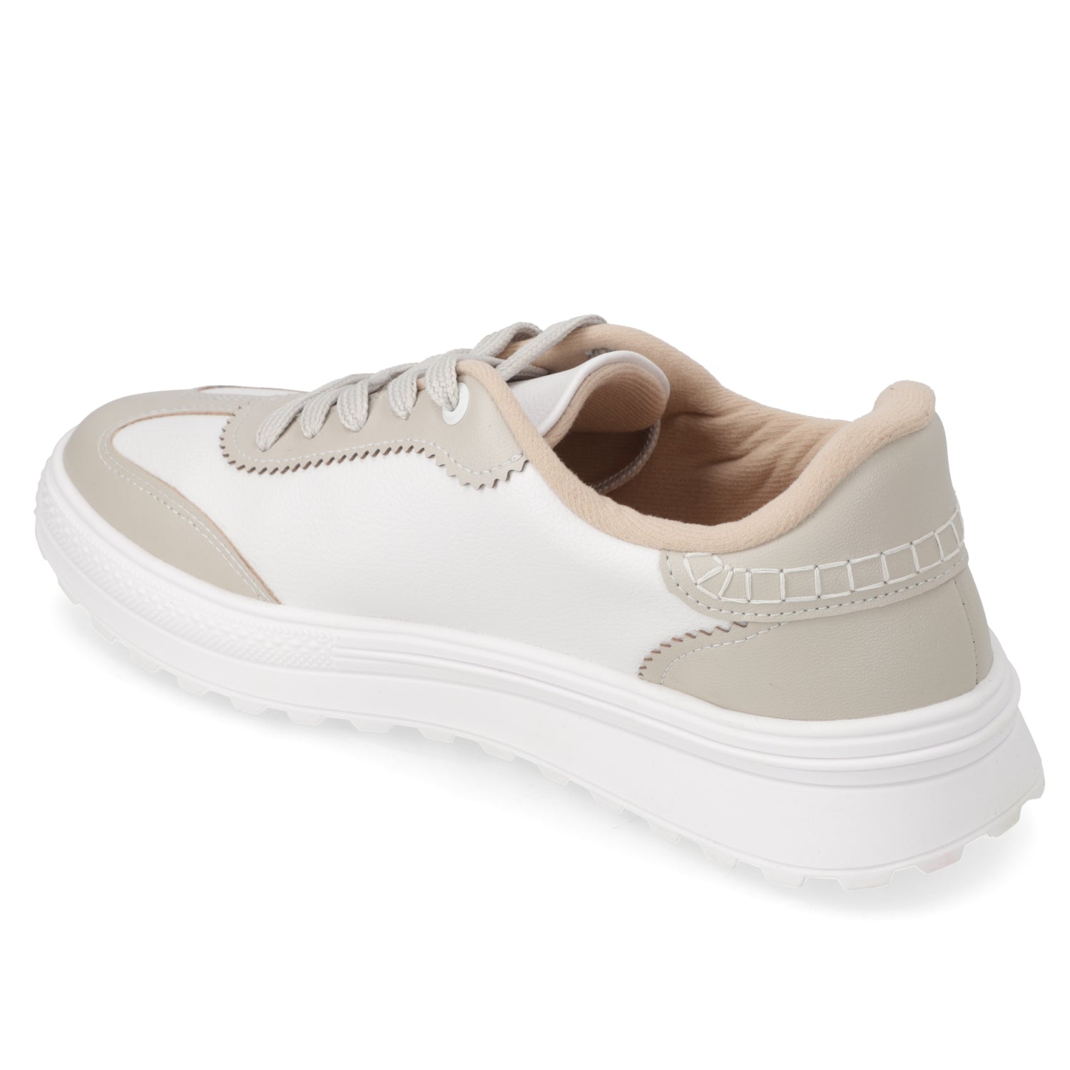 Zapatilla Casual Blanco Moleca 35 / Blanco