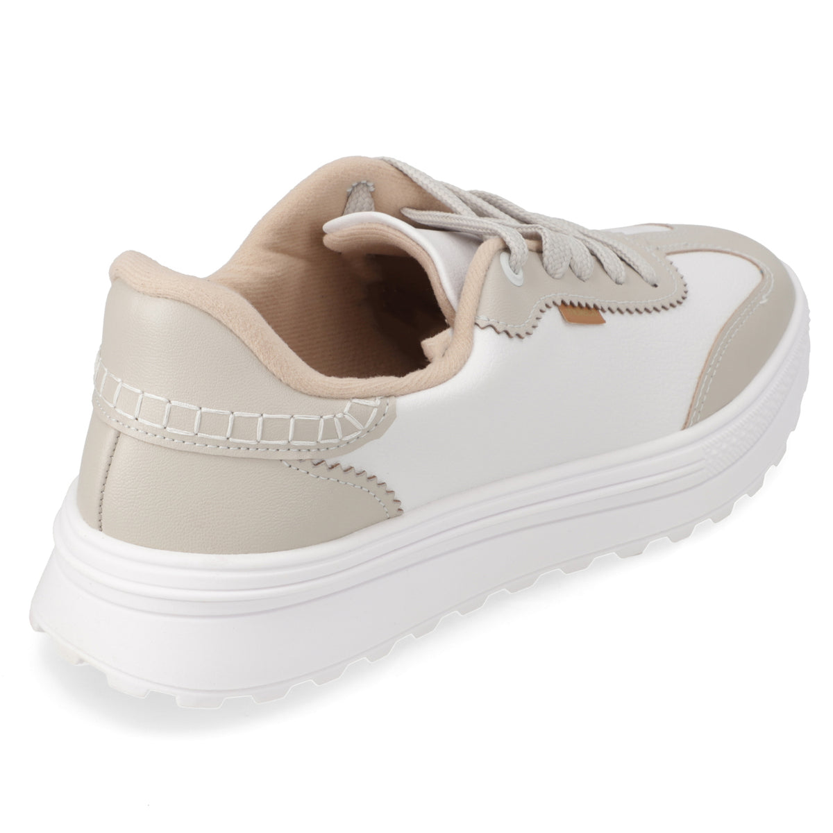 Zapatilla Casual Blanco Moleca 35 / Blanco