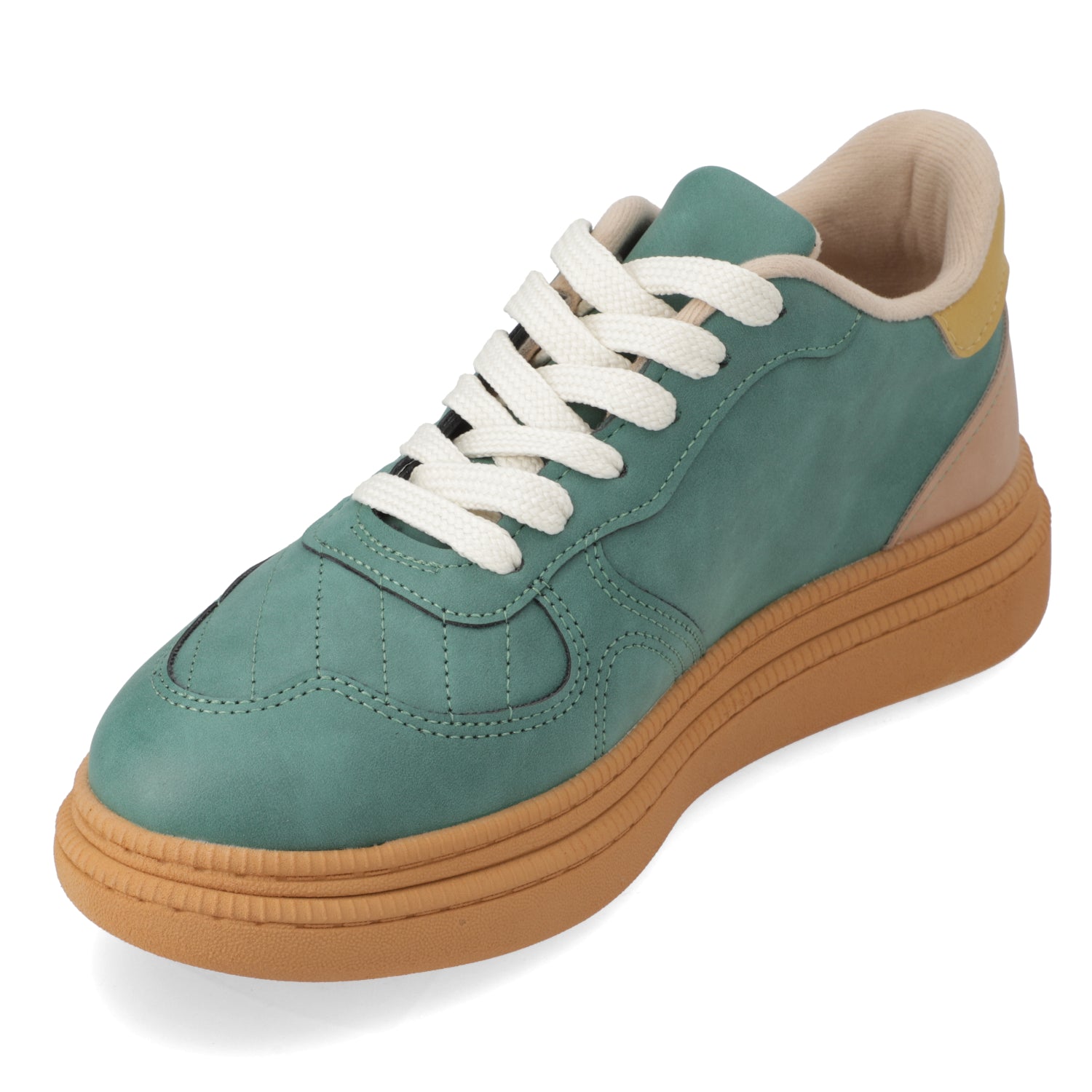 Zapatillas Casuales Verde Moleca 35 / Verde