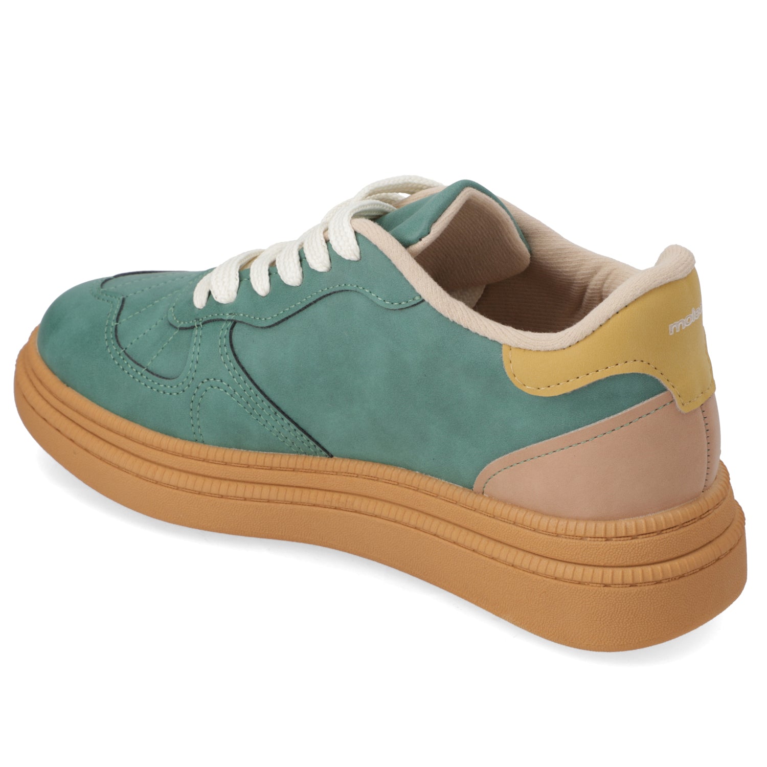 Zapatillas Casuales Verde Moleca 35 / Verde