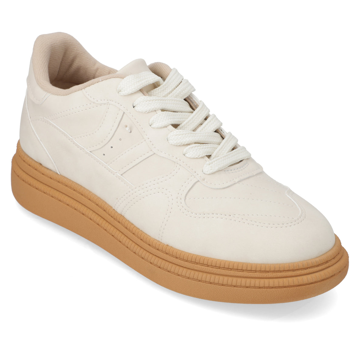 Zapatillas Casuales Blanco Moleca 35 / Blanco