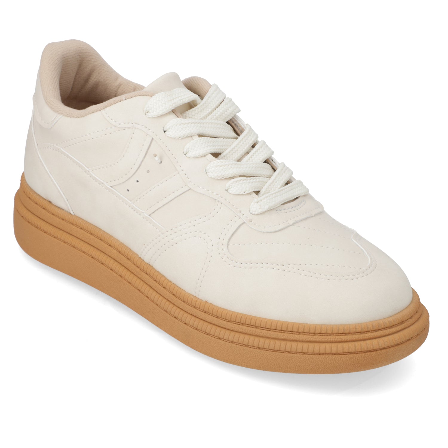 Zapatillas Casuales Blanco Moleca 35 / Blanco
