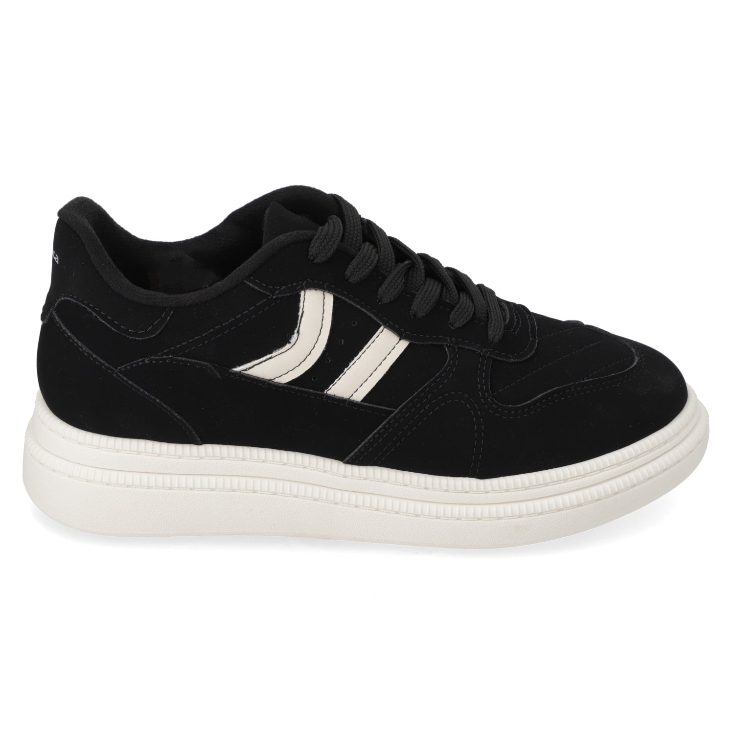 Zapatillas Casuales Negro Moleca 35 / Negro