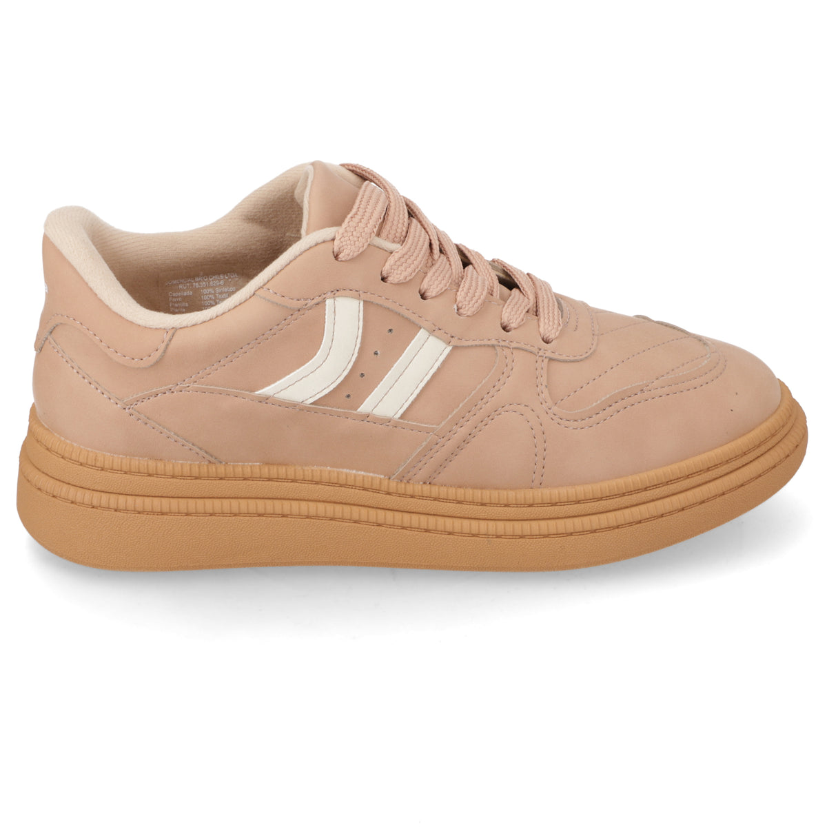 Zapatilla Beige Moleca 35 / Beige