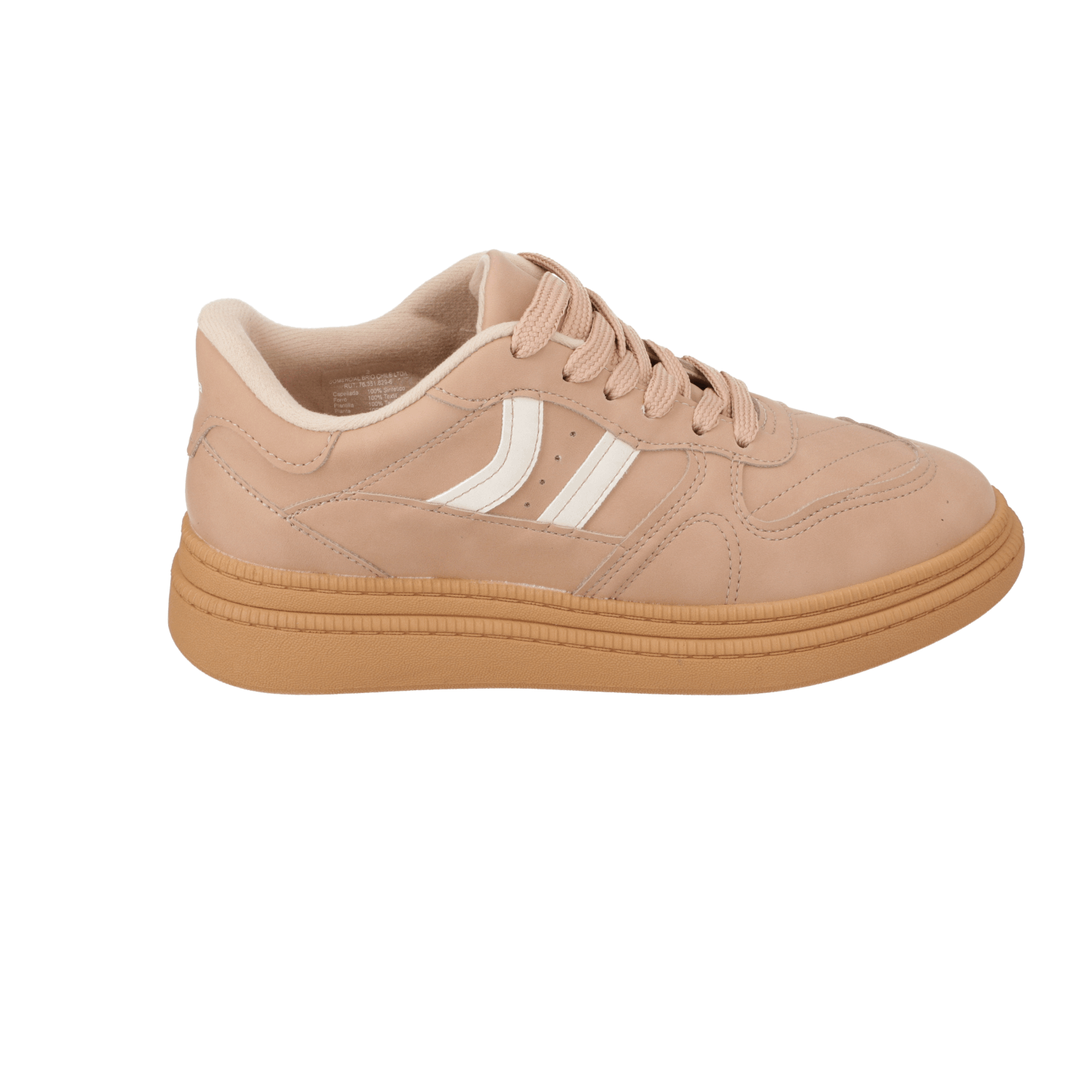Zapatilla Beige Moleca 35 / Beige