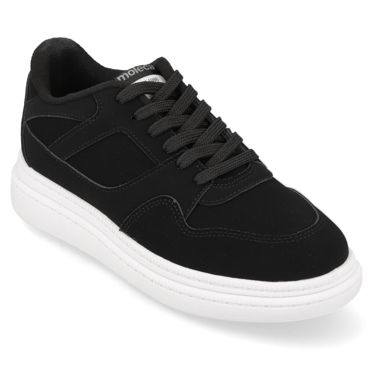 Zapatilla Negra Moleca 35 / Negro