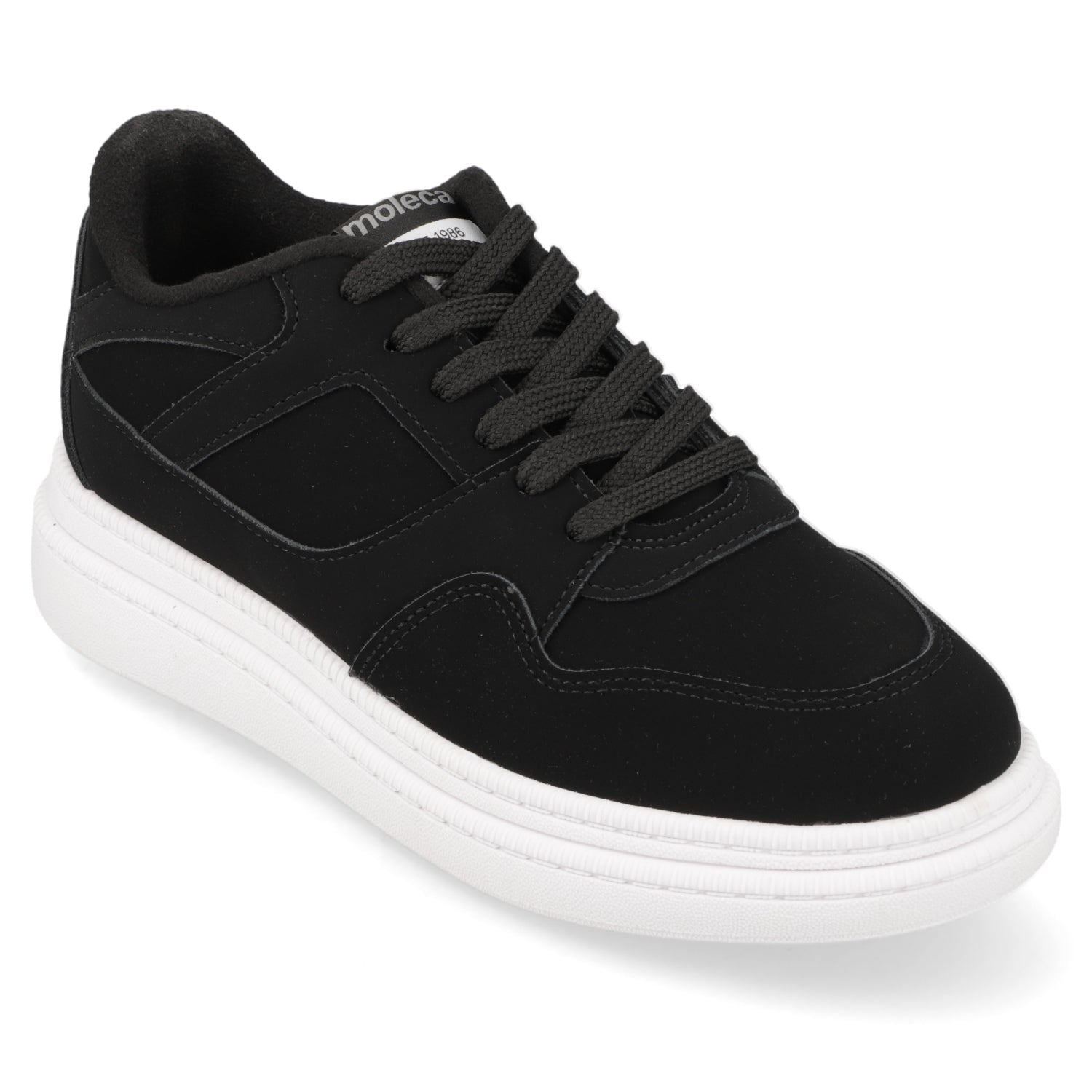 Zapatilla Negra Moleca 35 / Negro