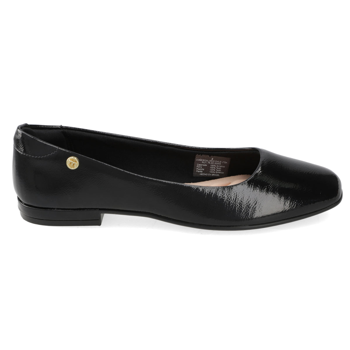 Ballerinas Negro Moleca 35 / Negro