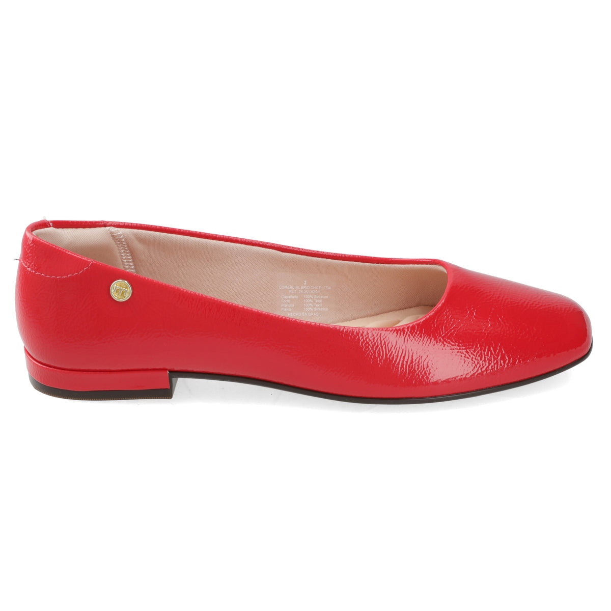 Ballerinas Rojo Moleca 35 / Rojo
