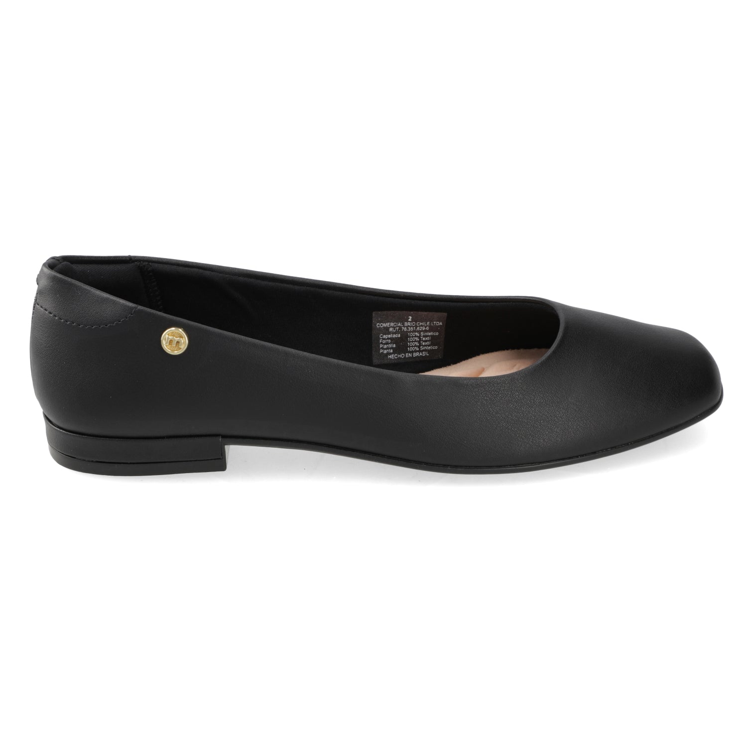 Ballerinas Negro Moleca 35 / Negro
