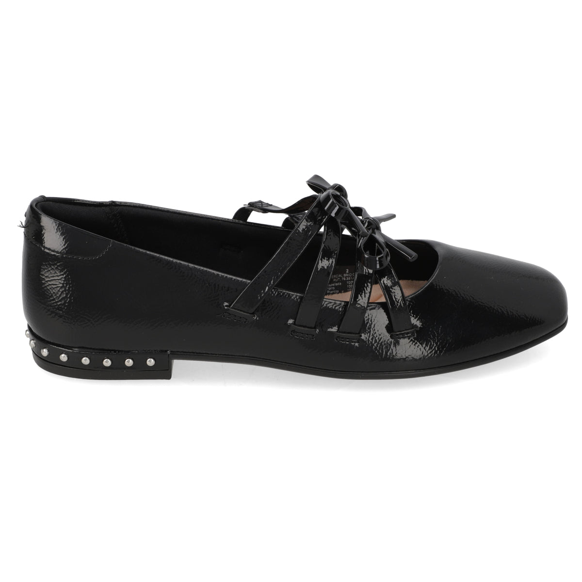 Ballerinas Negro Moleca 35 / Negro