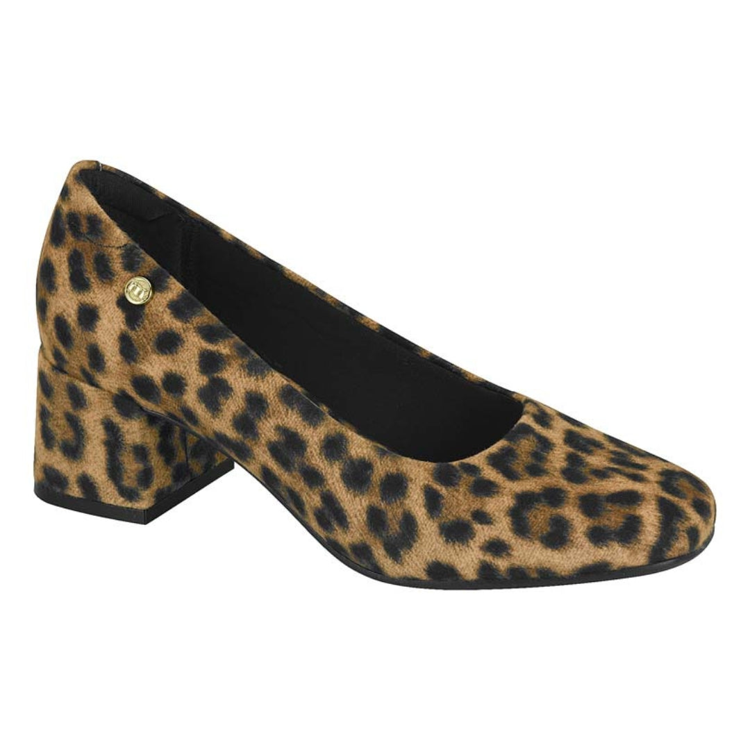 Taco Ancho 5 cm Animal Print Moleca 35 / Animal Print