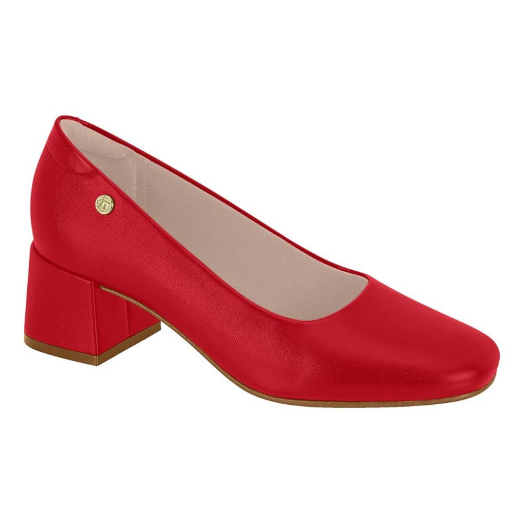 Taco Ancho 5 cm Rojo Moleca 35 / Rojo