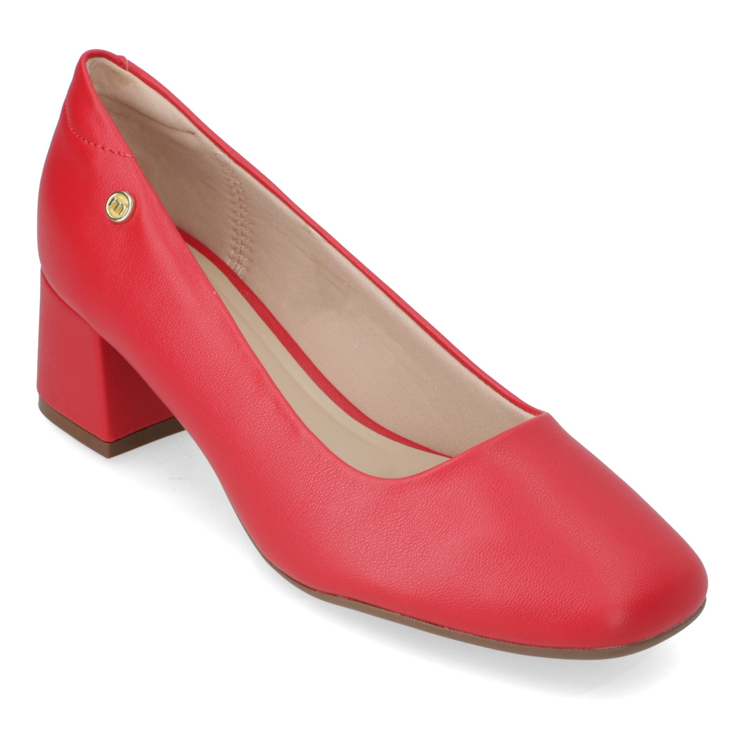 Taco Ancho 5 cm Rojo Moleca 35 / Rojo