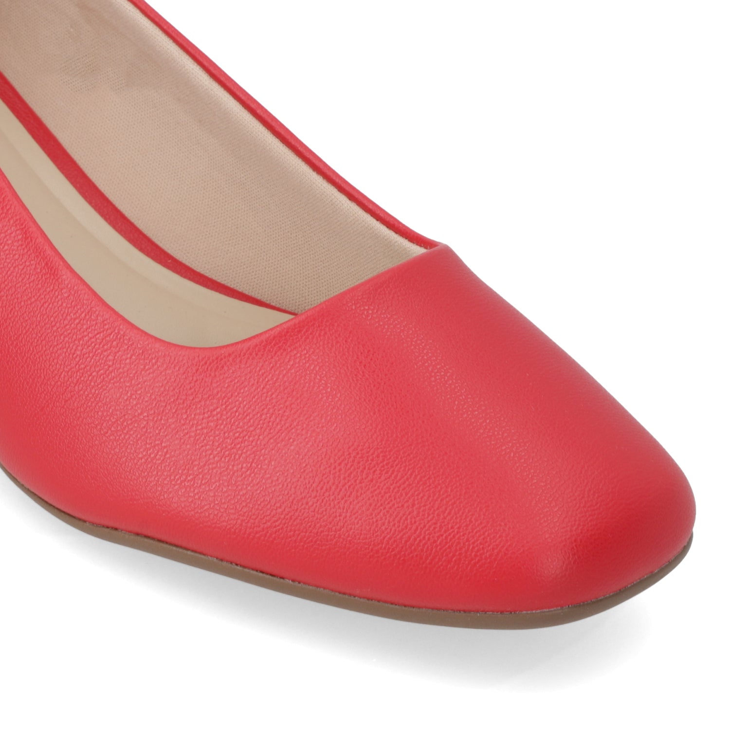 Taco Ancho 5 cm Rojo Moleca 35 / Rojo