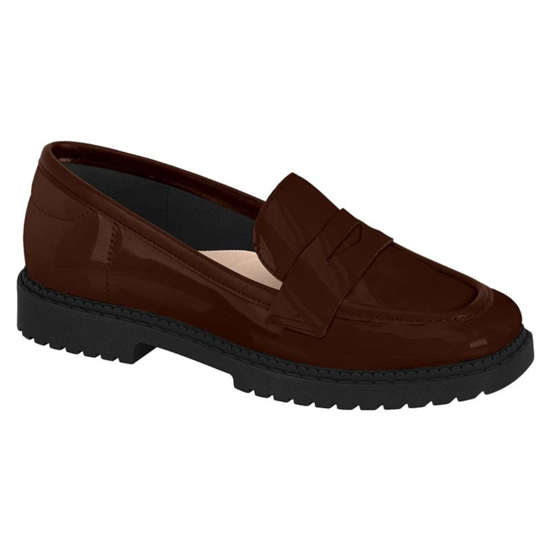 Mocasines Chocolate Moleca 35 / Chocolate