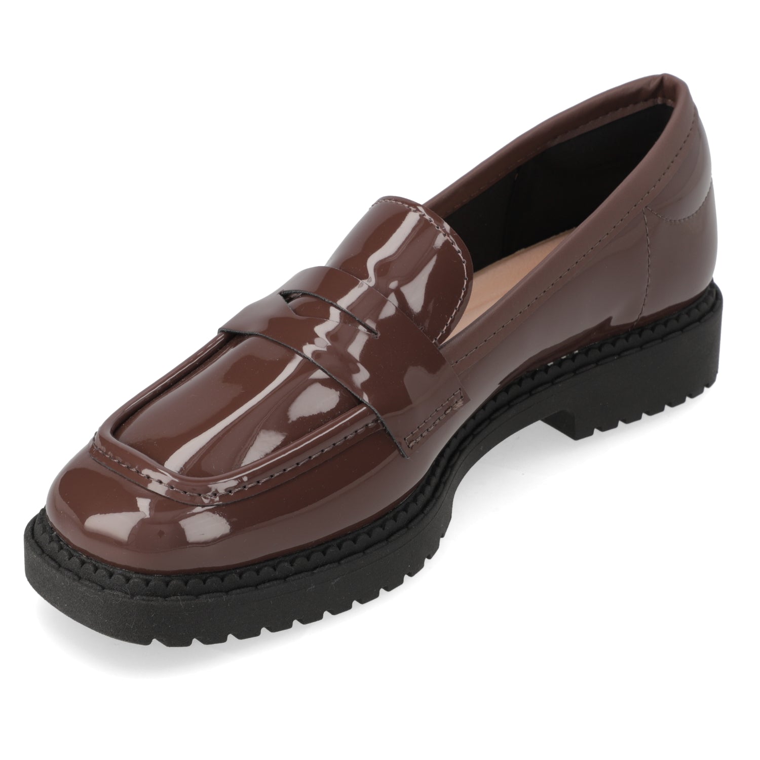 Mocasines Chocolate Moleca 35 / Chocolate