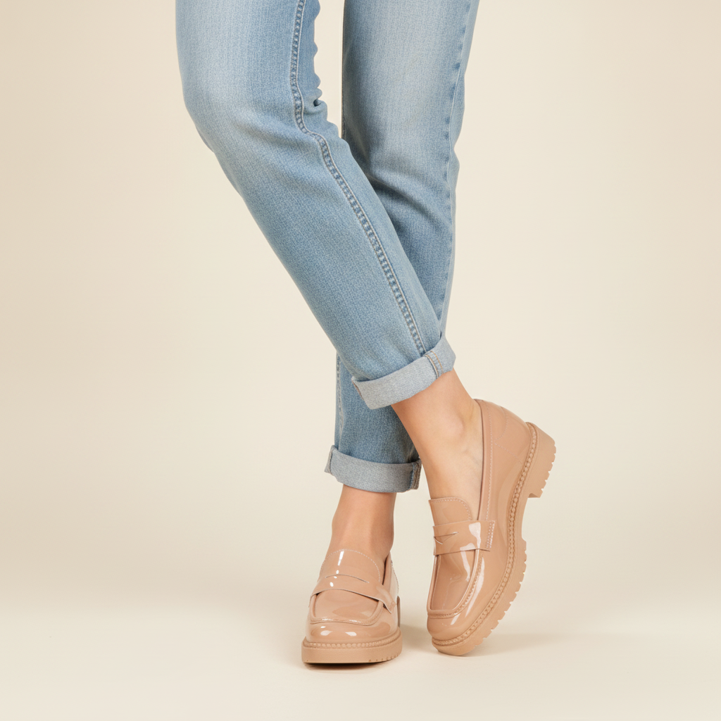 Mocasines Nude Moleca