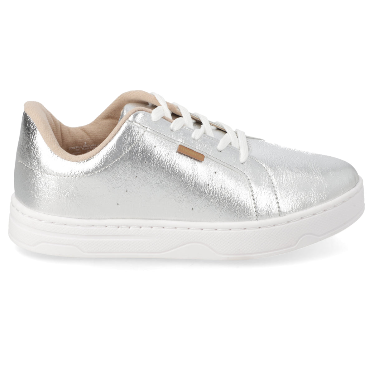 Zapatilla Plateada Modare 34 / Plateado