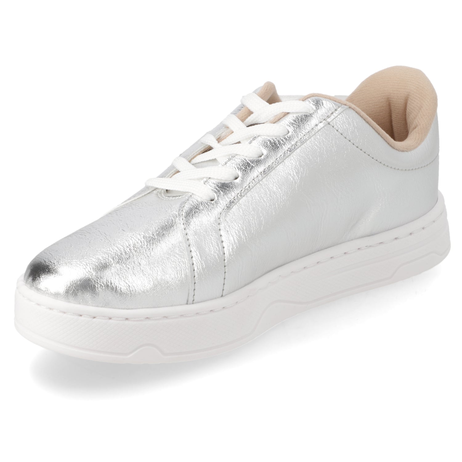 Zapatilla Plateada Modare 34 / Plateado