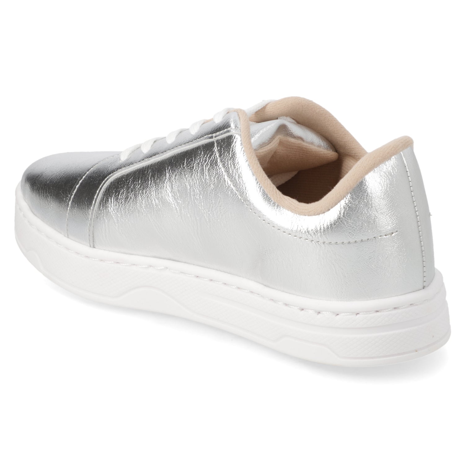 Zapatilla Plateada Modare 34 / Plateado