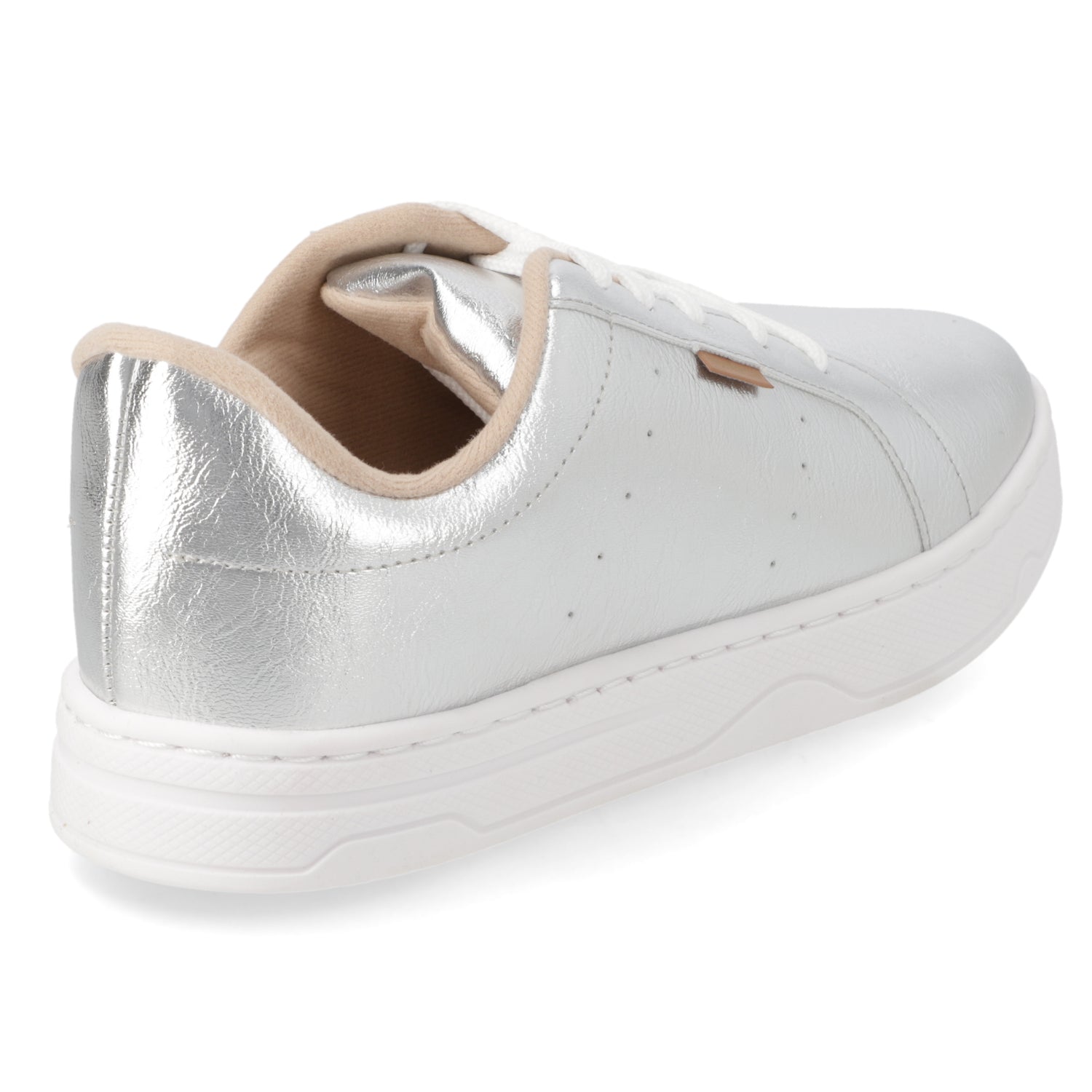 Zapatilla Plateada Modare 34 / Plateado