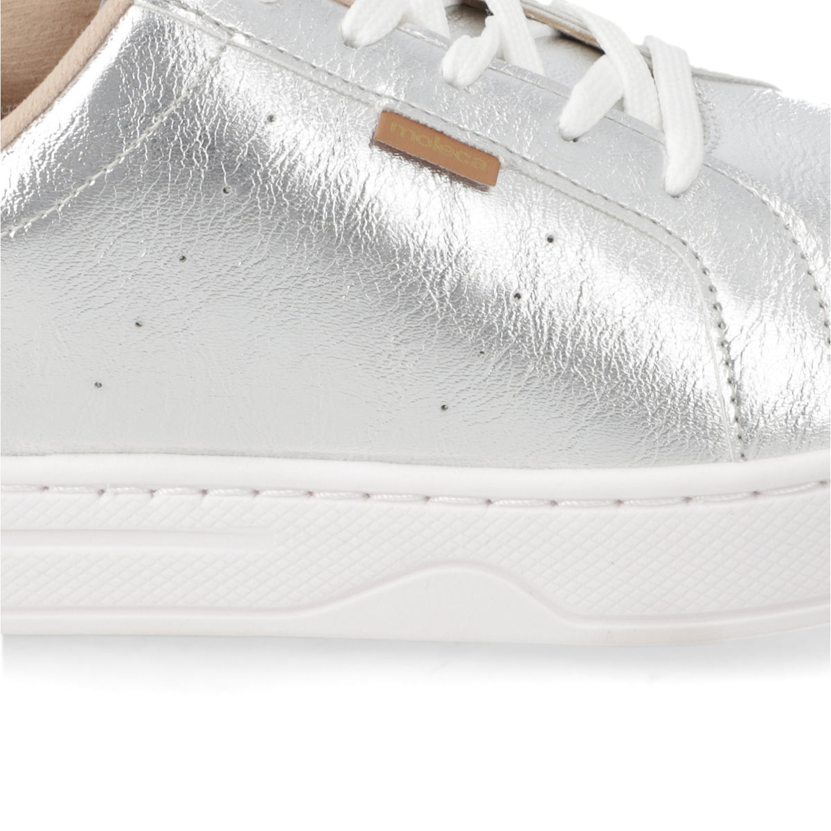 Zapatilla Plateada Modare 34 / Plateado