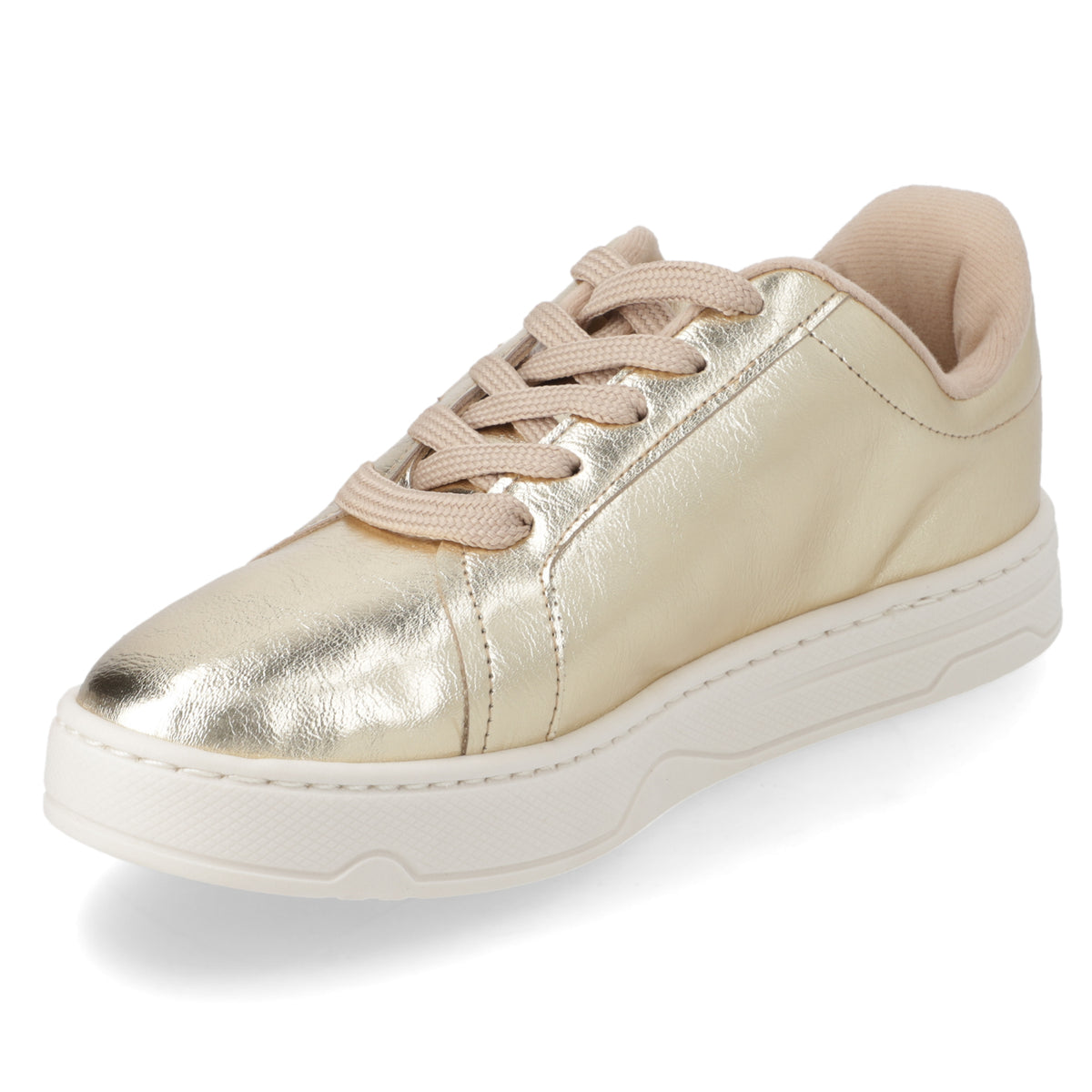 Zapatilla Dorada Moleca 34 / Dorado