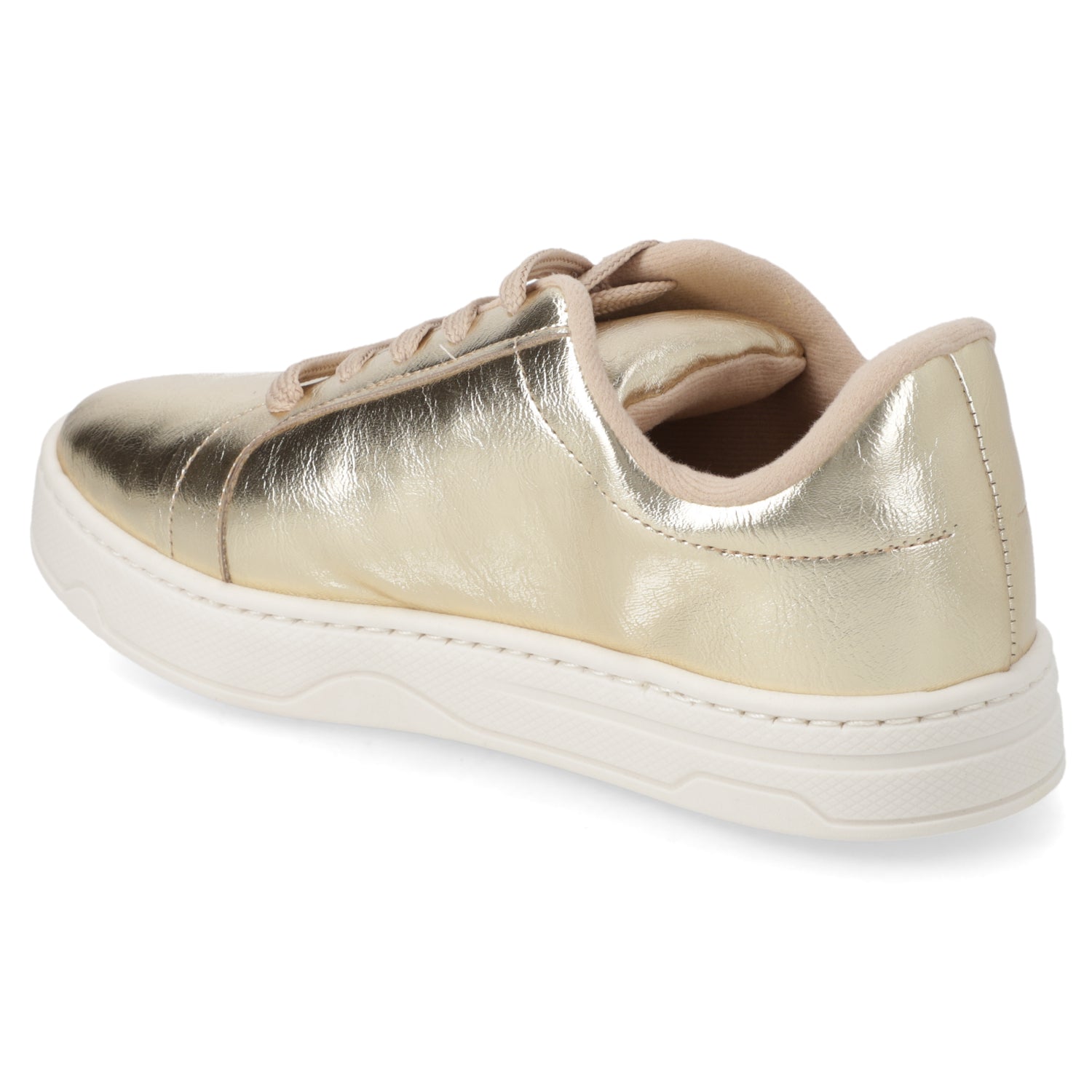 Zapatilla Dorada Moleca 34 / Dorado