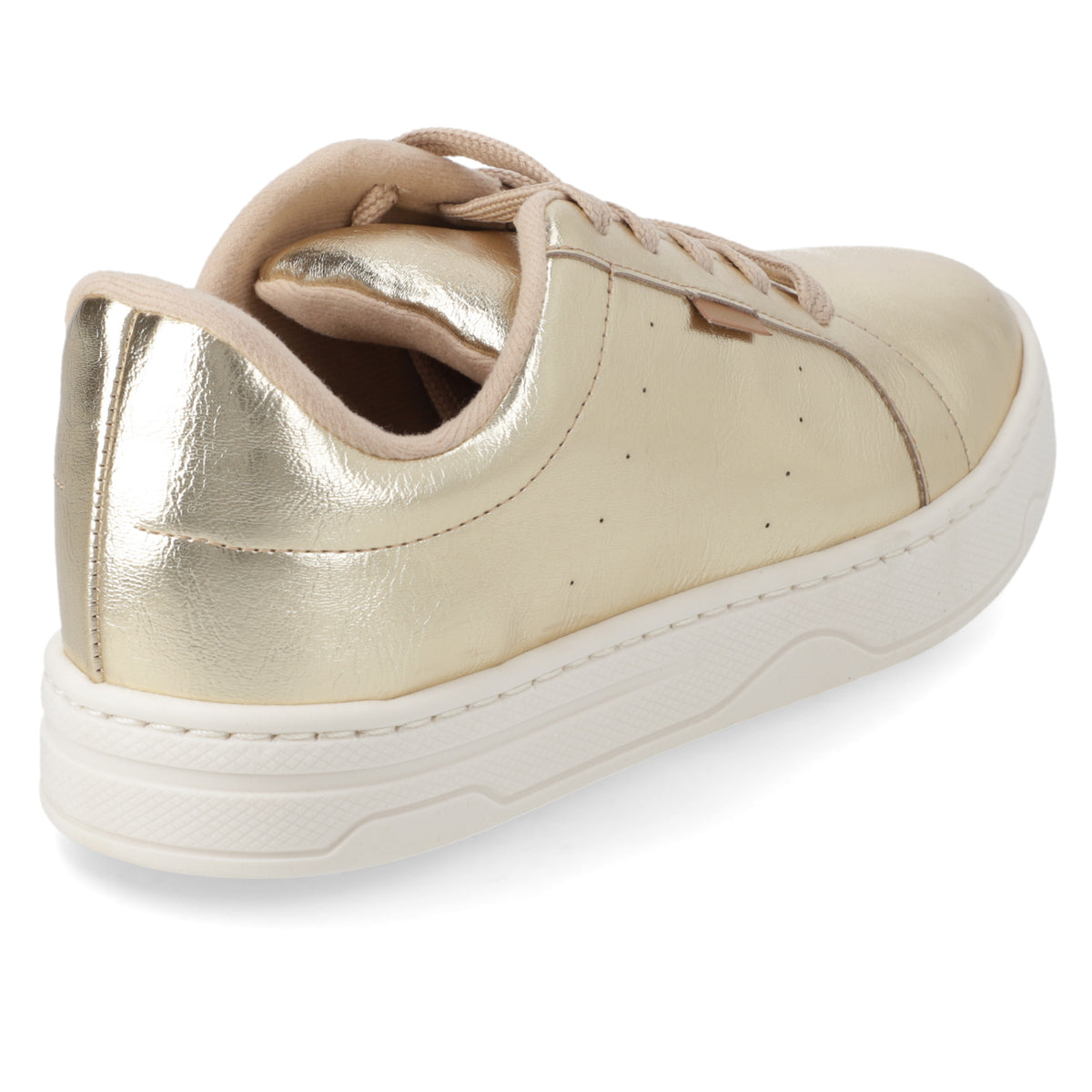 Zapatilla Dorada Moleca 34 / Dorado